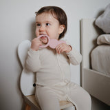 Organic Zipper Onesie