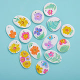 Flower Power DIY Pottery