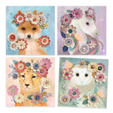 3D PICTURES - Floral Wreaths