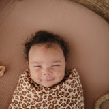 Organic Cotton Muslin Swaddle Blanket