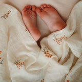Organic Cotton Muslin Swaddle Blanket
