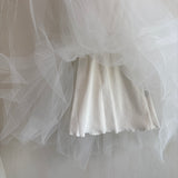 Timeless Rib + 4 Layer Tulle Dress