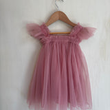 Classic 2 Layer Tulle Dress - Rose