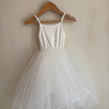 Timeless Rib + 4 Layer Tulle Dress