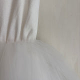 Timeless Rib + 4 Layer Tulle Dress