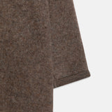 Pram Suit Wool Fleece - Brown Melange