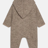 Pram Suit Wool w. Lining - Camel Melange