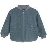 Bomber Jacket Wool w. Lining - Stormy Weather