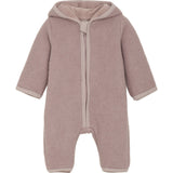 Pram Suit Wool w. Lining - Fawn