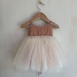 Linen 3 Layer Tulle Dress