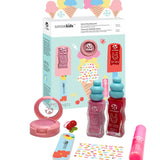 Natural Make Up Kit w Water-Based Nail Polishes