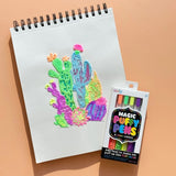 Magic Puffy Pens- Set Of 6