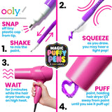 Magic Puffy Pens- Set Of 6