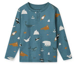 Wilhelm Printed Pyjamas Set - Artic Sea/Oceanview