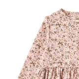 Jersey Dress Sessa - Rose Powder Flowers