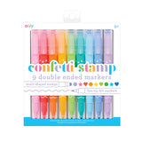 Confetti Stamp- Double Ended Markers