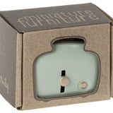 Miniature Toaster And Bread - Mint