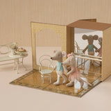 Ballet Mice In Dance Studio - Little Sister & Brother