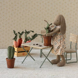 Flower Pot With Cactus - Miniature