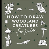 How To Draw - Mushrooms And Woodland Creatures
