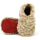 Shearling Booties - Sand