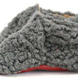 Shearling Booties - Smoke