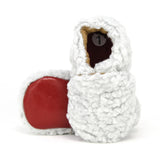 Shearling Booties - Rice