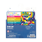 Rainbow Sparkle- Glitter Markers