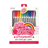 Very Berry- Strawberry Scented Gel Pens