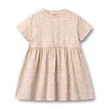 Jersey Dress Anna - Blush Flower Meadow