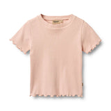 Rib Cotton T-Shirt Alicia