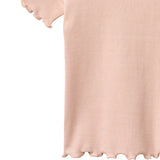 Rib Cotton T-Shirt Alicia