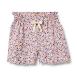 Shorts Ina - Pink Blue Flowers