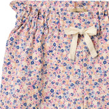 Shorts Ina - Pink Blue Flowers