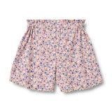 Shorts Ina - Pink Blue Flowers