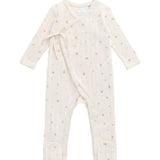 Organic Cotton Pointelle Wrap Onepiece - Sweet Magnolia Simple