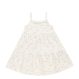 Organic Fine Rib Matilda Dress - Caroline Egret