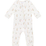 Organic Cotton Reese Zip Onepiece - Lapin Jardin