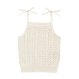 Aria Knitted Singlet - Parchment