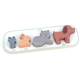 1,2,3 and 4 Animals Early Learning Puzzle