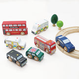 London Wooden Toy Car Set