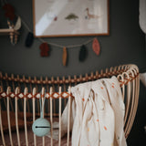 Organic Cotton Muslin Swaddle Blanket