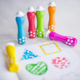 6 Foam Markers
