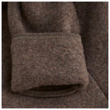 Pram Suit Wool Fleece - Brown Melange